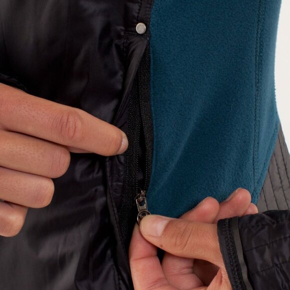 Run: Bundle Up Jacket- Warm Running Jacket- Fleece/ Goose Down- Size 6 - Picture 9 of 16